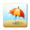 Umbrella on Ground emoji on Samsung